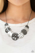 Load image into Gallery viewer, A Daring DISCovery - Black (Gunmetal) Necklace
