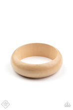 Load image into Gallery viewer, Whimsically Woodsy - White (Wood) Bracelet (SS-1120)