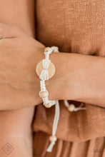 Load image into Gallery viewer, The Road KNOT Taken - White Bracelet SS-1120)