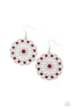 Load image into Gallery viewer, Posy Proposal - Red Earring