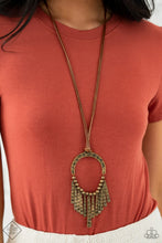 Load image into Gallery viewer, You Wouldn't FLARE! - Brass Necklace (SS-0521)