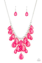 Load image into Gallery viewer, Front Row Flamboyance - Pink Necklace
