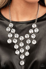 Load image into Gallery viewer, Spotlight Stunner - White (Rhinestone) Necklace
