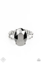Load image into Gallery viewer, Updated Dazzle - Silver (Hematite) Ring (MM-1121)