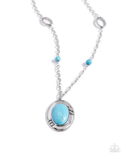 Load image into Gallery viewer, Mojave Meditation - Blue (Turquoise) Necklace