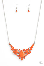 Load image into Gallery viewer, Bali Ballroom - Orange Necklace