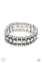 Load image into Gallery viewer, Ritzy Reboot - White (Rhinestone) Bracelet (MM-1221)