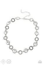 Load image into Gallery viewer, Rhinestone Rollout - White (Rhinestone) Necklace (MM-1221)