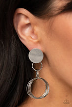 Load image into Gallery viewer, Industrialized Fashion - Silver Post Earring
