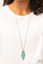 Load image into Gallery viewer, Mojave Mountaineer - Blue (Turquoise) Necklace