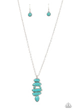 Load image into Gallery viewer, Mojave Mountaineer - Blue (Turquoise) Necklace