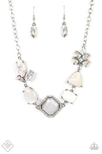 Load image into Gallery viewer, Eco Enchantment - White Necklace (SS-0622)