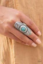 Load image into Gallery viewer, Rural Residence - Blue (Turquoise) Ring (SSF-0322)