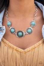 Load image into Gallery viewer, Homestead Harmony - Blue (Turquoise) Necklace (SSF-0322)