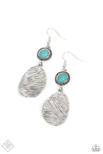 Load image into Gallery viewer, HOMESTEAD on the Range - Blue (Turquoise) Earring (SSF-0322)