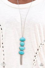 Load image into Gallery viewer, Hidden Lagoon - Blue (Turquoise) Necklace (SSF-0522)