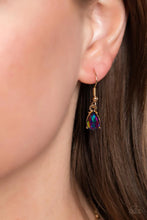 Load image into Gallery viewer, Otherworldly Opulence - Gold (Oil Spill) Necklace