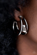 Load image into Gallery viewer, Unrefined Reverie -Silver (Hematite) Post Earring (MM-1022)