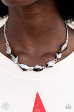 Load image into Gallery viewer, Raw Rapture - Silver (Hematite) Necklace (MM-1022)