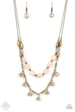 Load image into Gallery viewer, Sheen Season - Brass Necklace (GM-1122)