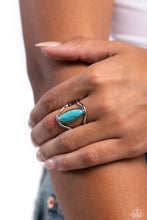 Load image into Gallery viewer, Spartan Stone - Blue Ring