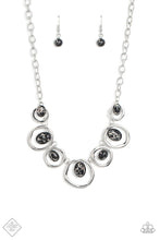 Load image into Gallery viewer, Marble Medley - Black Necklace (SSF-1222)