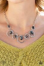 Load image into Gallery viewer, Marble Medley - Black Necklace (SSF-1222)