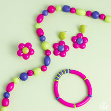 Load image into Gallery viewer, Poppin' Posies - Pink Post Earring (GM-1123)