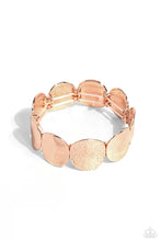 Load image into Gallery viewer, Rippling Record - Rose Gold Bracelet