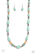 Load image into Gallery viewer, Nile River Redux - Blue (Turquoise) Necklace (SSF-0523)