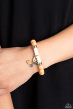 Load image into Gallery viewer, Bold Butterfly - Orange Bracelet
