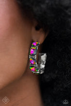 Load image into Gallery viewer, Blazing Bow - Multi (Oil Spill) Earring (MM-0623)