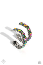 Load image into Gallery viewer, Blazing Bow - Multi (Oil Spill) Earring (MM-0623)