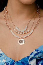 Load image into Gallery viewer, Lotus Luxury - Rose Gold Necklace (GM-0623)