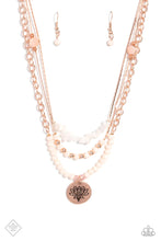 Load image into Gallery viewer, Lotus Luxury - Rose Gold Necklace (GM-0623)