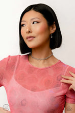 Load image into Gallery viewer, Classy Couture - White Pearls and Gem) Choker Necklace (LOP-0623)