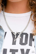 Load image into Gallery viewer, Playful Popstar - Silver Necklace (SS-0623)