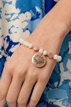 Load image into Gallery viewer, Leisurely Lotus - Rose Gold (Stretchy) Bracelet (GM-0623)