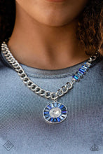 Load image into Gallery viewer, Tiered Talent - Blue Necklace (MM-0723)