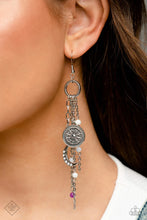 Load image into Gallery viewer, Esteemed Explorer - Purple Earring (SSF-0623)