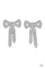 Load image into Gallery viewer, Just BOW With It - White Earring (LOP-0823)