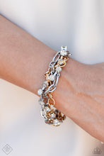 Load image into Gallery viewer, Two-Tone Taste - Multi Bracelet (MM-0923)