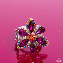 Load image into Gallery viewer, Blazing Blooms - Multi (Flower) Ring (LOP-1223)