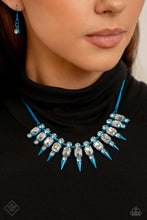Load image into Gallery viewer, Punk Passion - Blue Necklace (MM-1223)