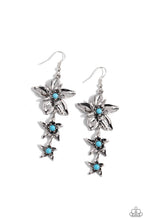 Load image into Gallery viewer, Tapered Tiers - Blue (Turquoise) Earring