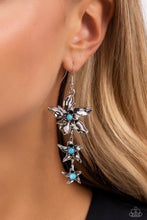 Load image into Gallery viewer, Tapered Tiers - Blue (Turquoise) Earring