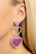 Load image into Gallery viewer, Couple's Celebration - Pink Post Earring