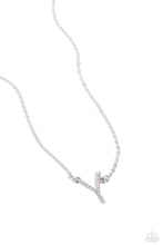 Load image into Gallery viewer, Initially Yours Y- Multi (Iridescent) Necklace