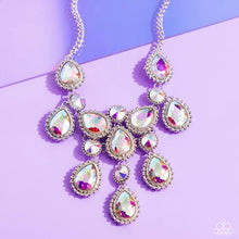Load image into Gallery viewer, Dripping in Dazzle - Multi (Iridescent) Necklace (LOP-1223)