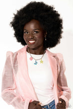 Load image into Gallery viewer, Sensational Shapes - Multi (Painted Star, Butterfly and Heart)Necklace (LOP-0224)